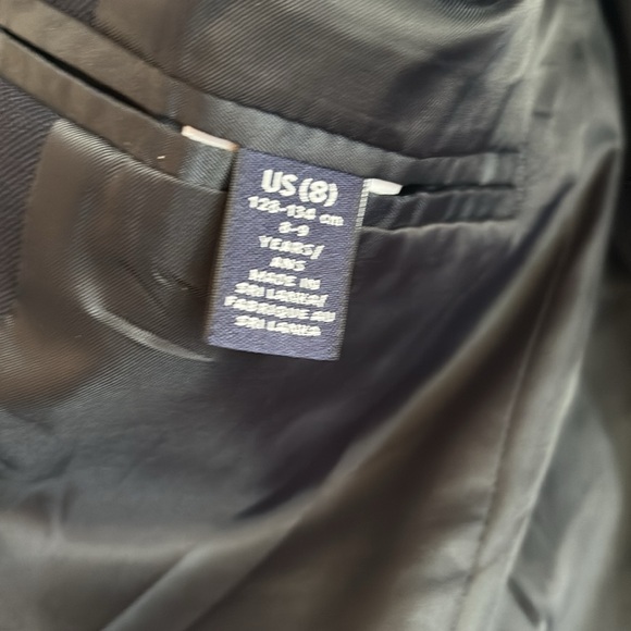 Lands' End kids Blue Blazer. Size 8. - Picture 3 of 5